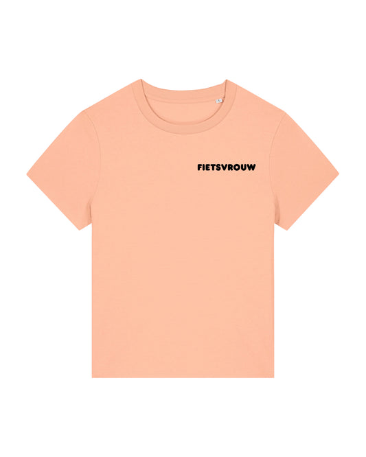 CYCLING IS MY THERAPY - T-shirt - Peach