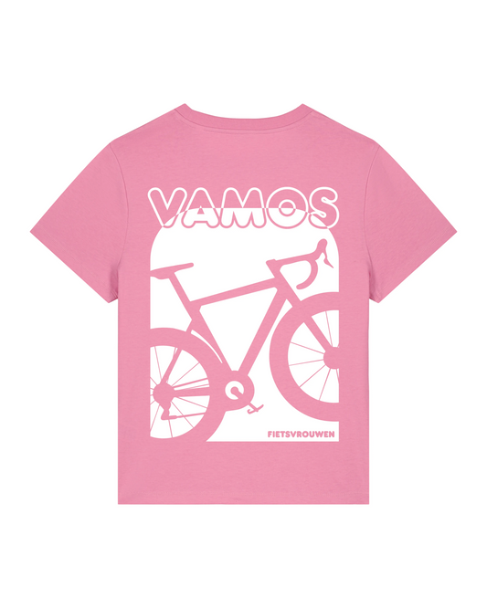 VAMOS - T-shirt - Roze