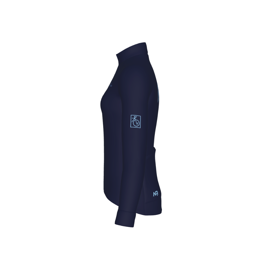 FVC ENDURANCE THERMISCH SHIRT LANGE MOUWEN DONKERBLAUW