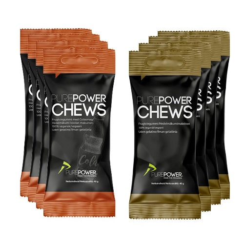 PurePower Chews Fruitmix of Cola 12x40 g