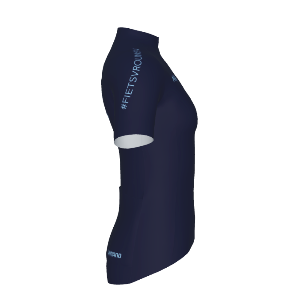 FVC RACE FIETSSHIRT DONKERBLAUW