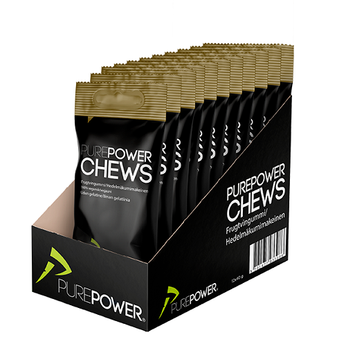 PurePower Chews Fruitmix of Cola 12x40 g