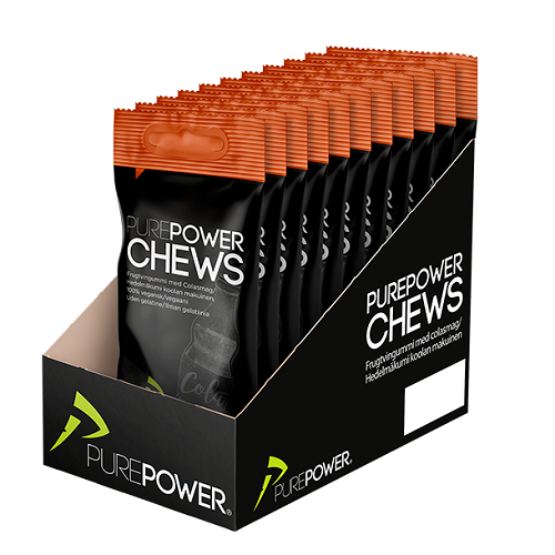 PurePower Chews Fruitmix of Cola 12x40 g