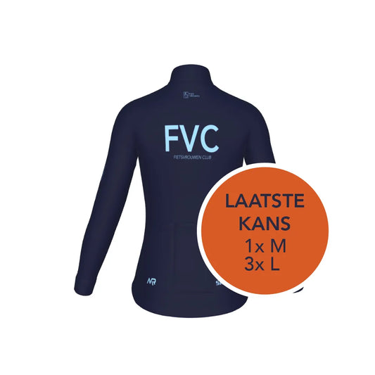 FVC ENDURANCE THERMISCH SHIRT LANGE MOUWEN DONKERBLAUW