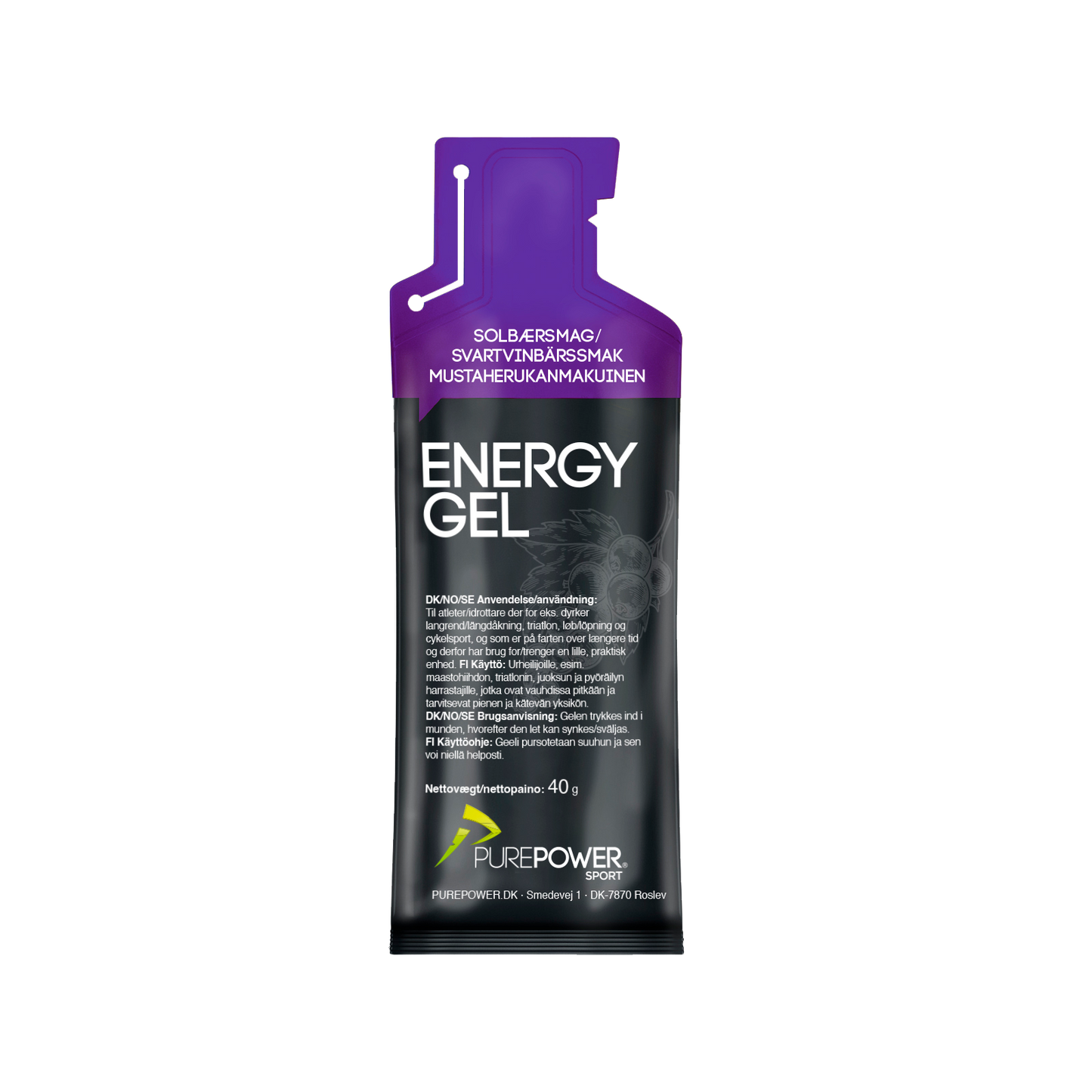 Energy Gel 12x40g (Verschillende smaken)