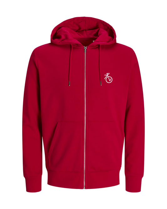 Fietsvrouw Vest - Rood