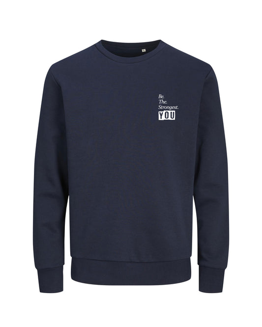 Be The Strongest You – Trui – Donkerblauw