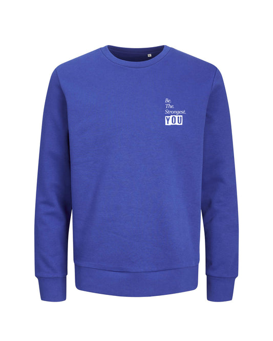 Be The Strongest You – Trui – Blauw