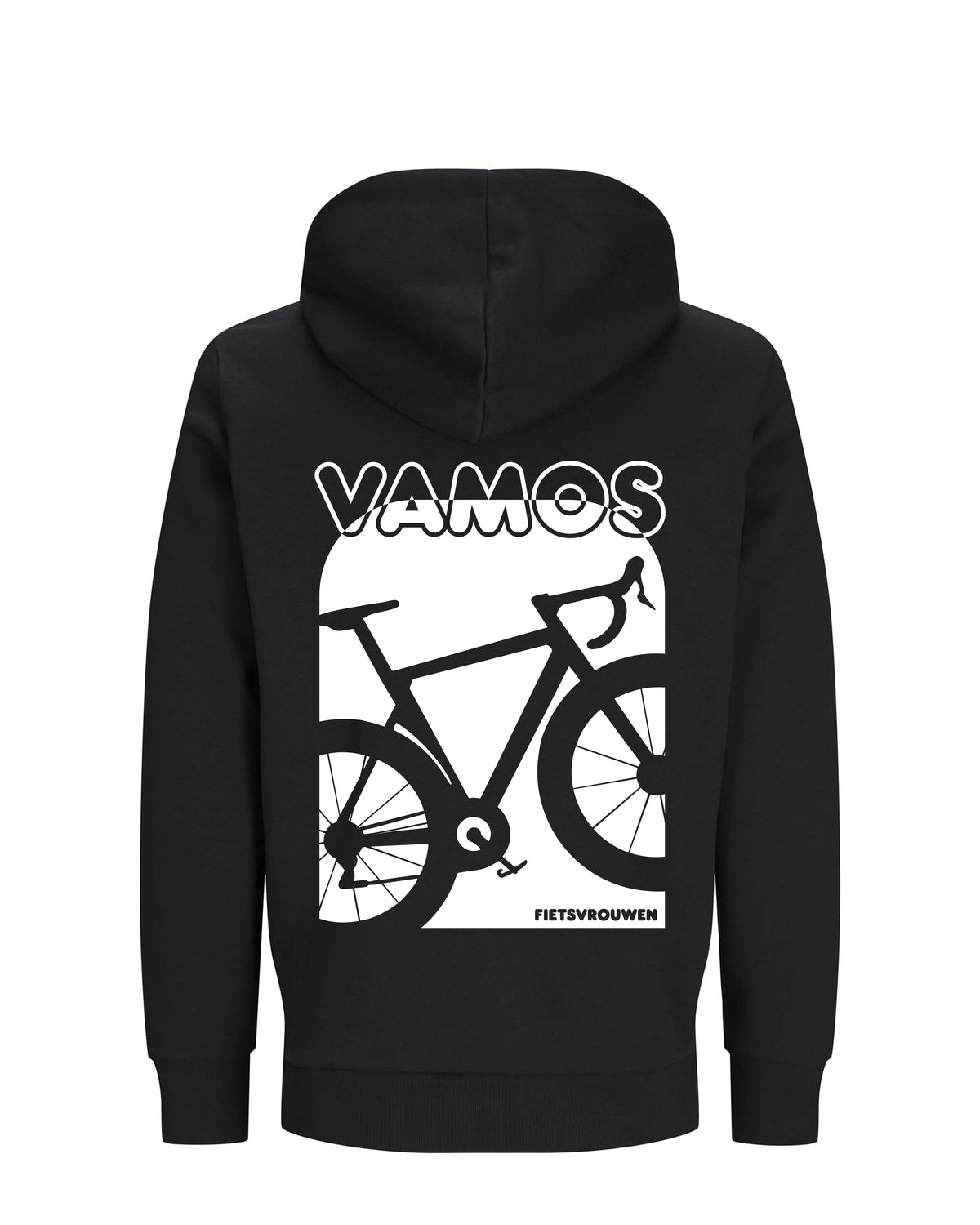 Vamos - Black Hoodie 300 g/m2