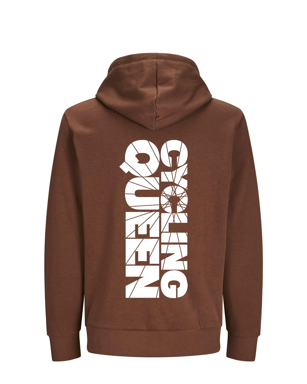 CyclingQueen - Bruin Hoodie 300 g/m2
