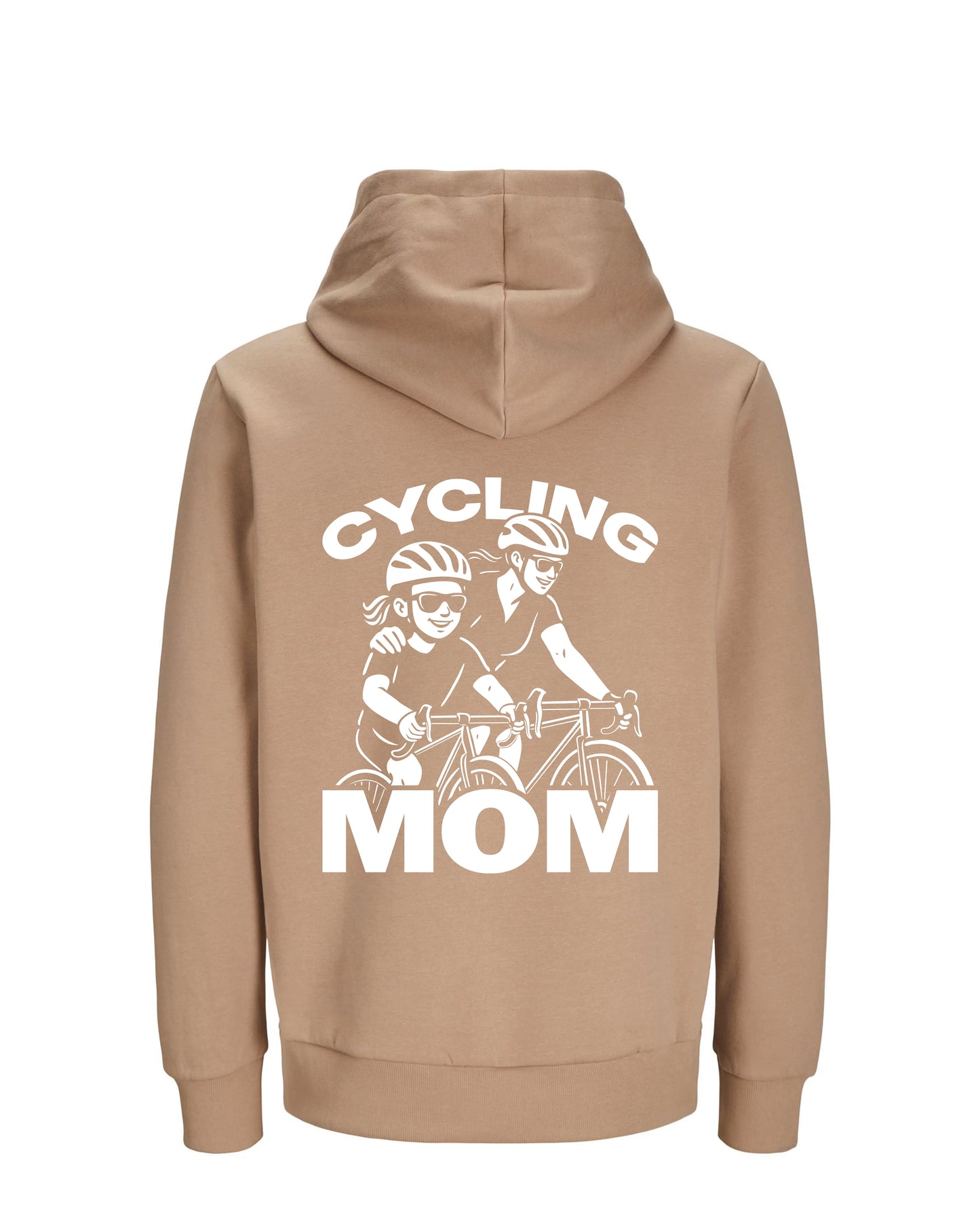 CyclingMom - Bruin Hoodie 300 g/m²