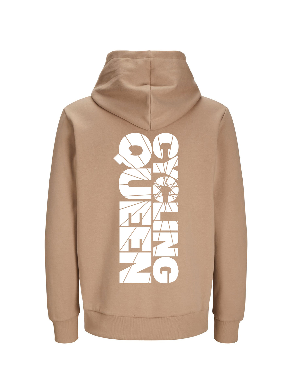 CyclingQueen - Bruin Hoodie 300 g/m2