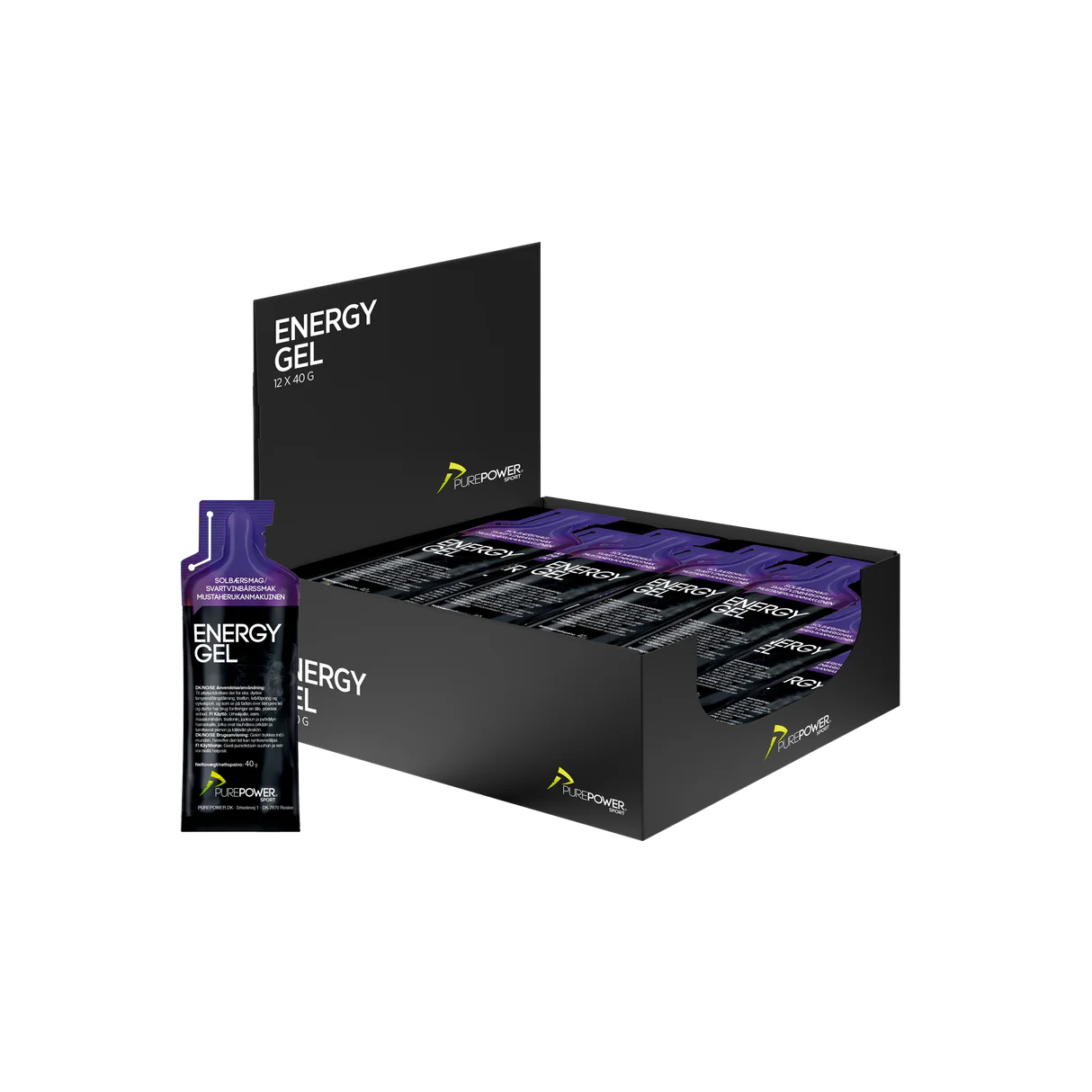 Energy Gel 12x40g (Verschillende smaken)