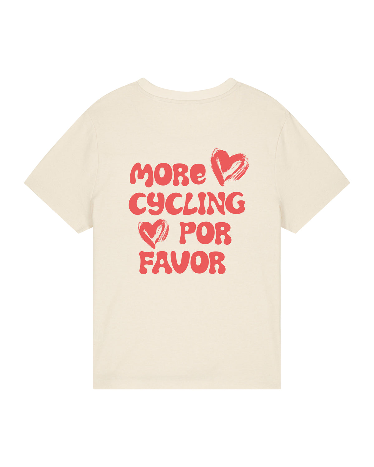 More Cycling Por Favor T-shirt Wit