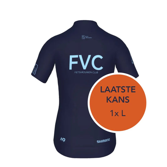 FVC RACE FIETSSHIRT DONKERBLAUW