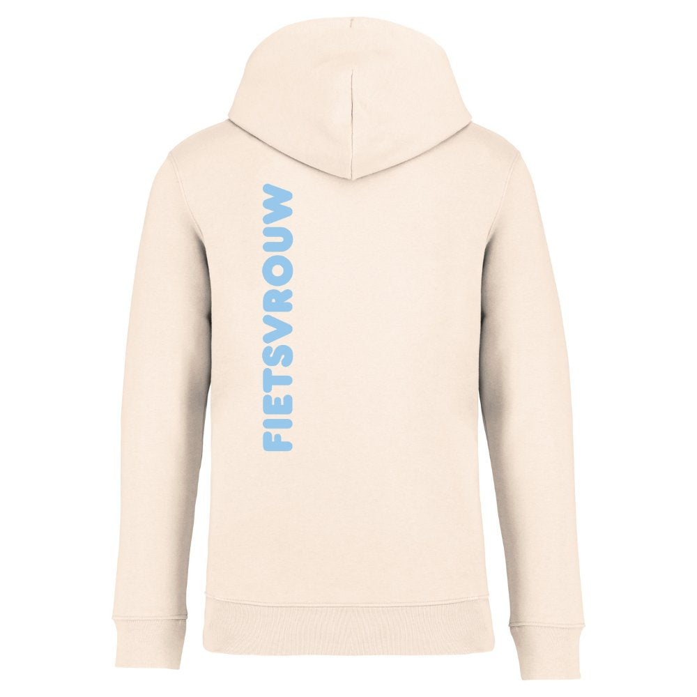 FIETSVROUW - Hoodie Beige