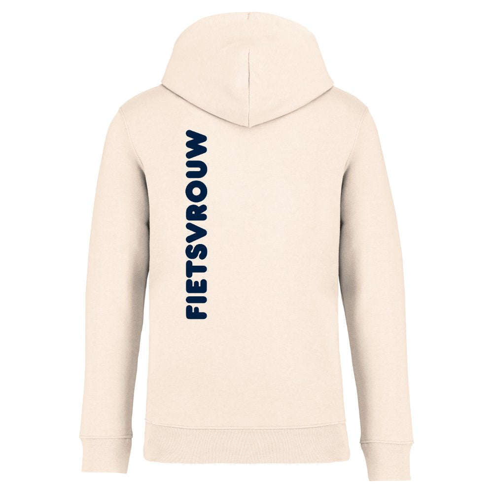 FIETSVROUW - Hoodie Beige