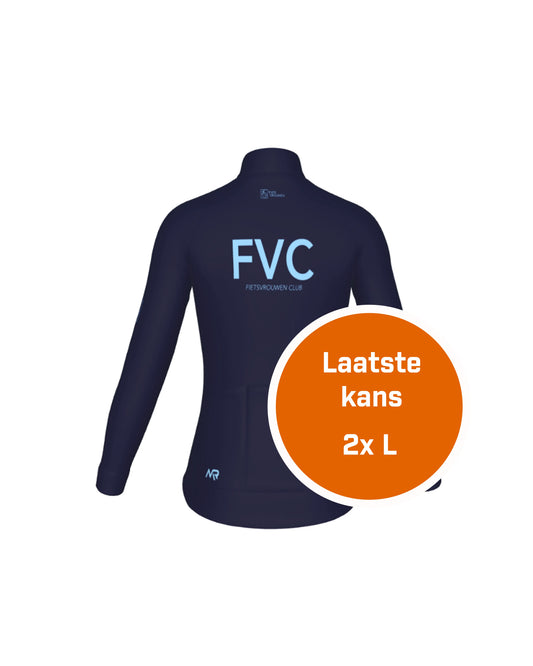 FVC ENDURANCE THERMISCH SHIRT LANGE MOUWEN DONKERBLAUW