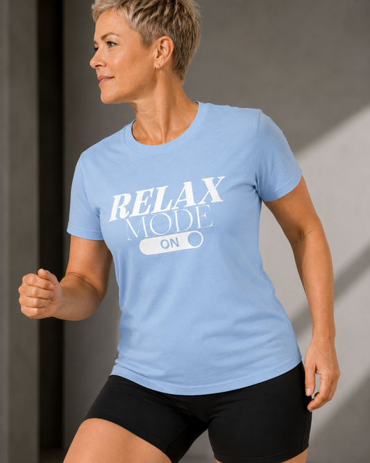 RelaxMode=ON - T-shirt - Lichtblauw