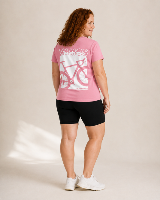 VAMOS - T-shirt - Roze