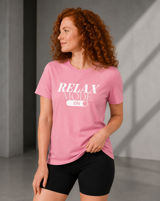 RelaxMode=ON - T-shirt - Roze