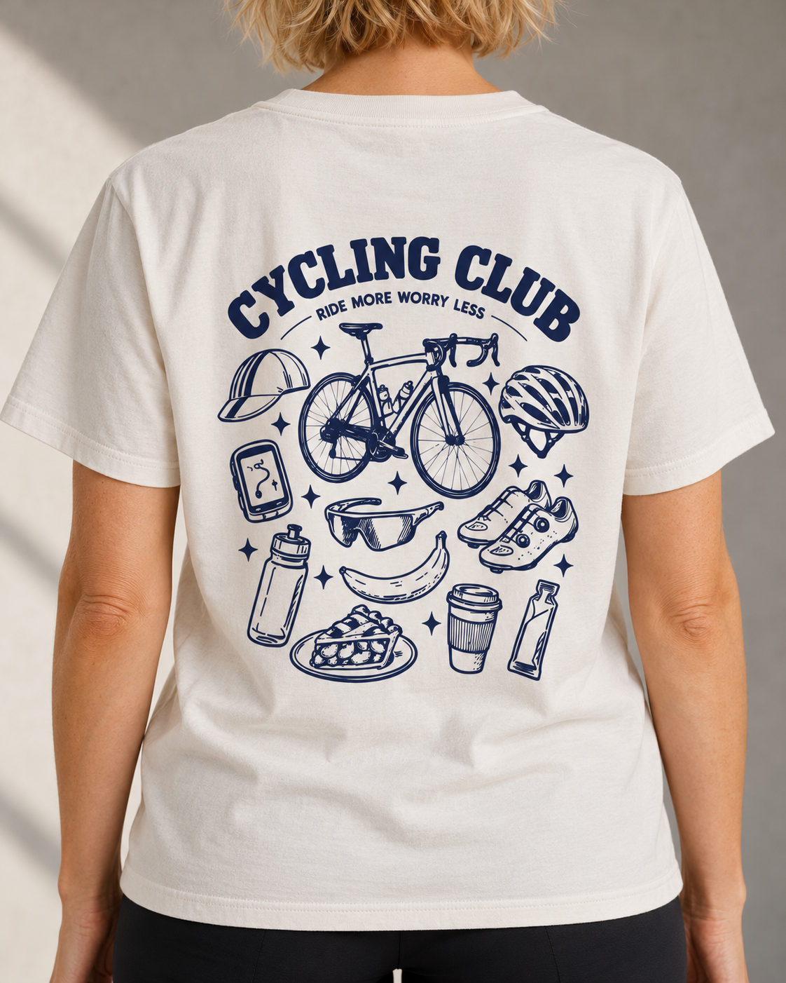 Cycling Club – Tshirt - Verschillende kleuren