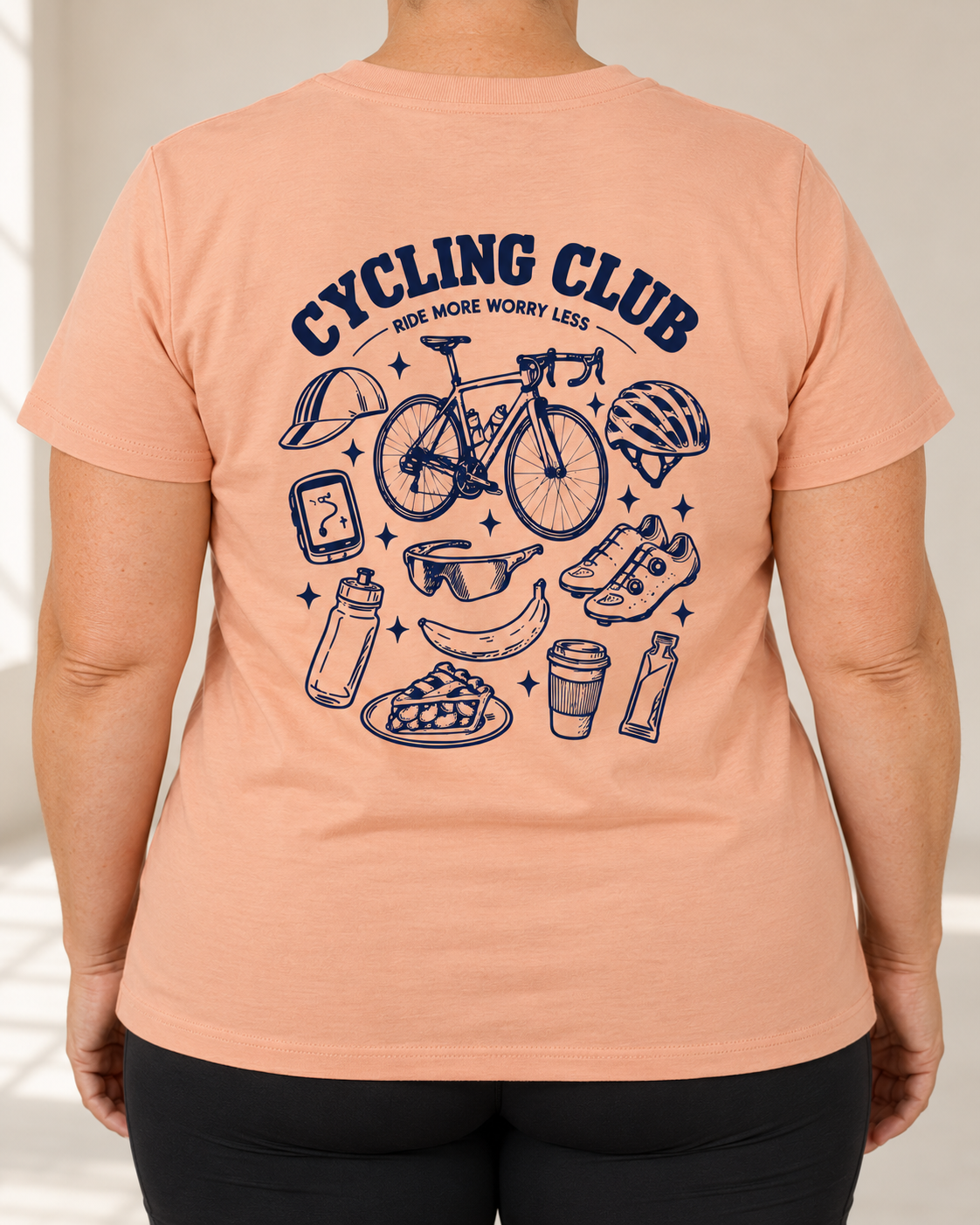 Cycling Club – Tshirt - Verschillende kleuren