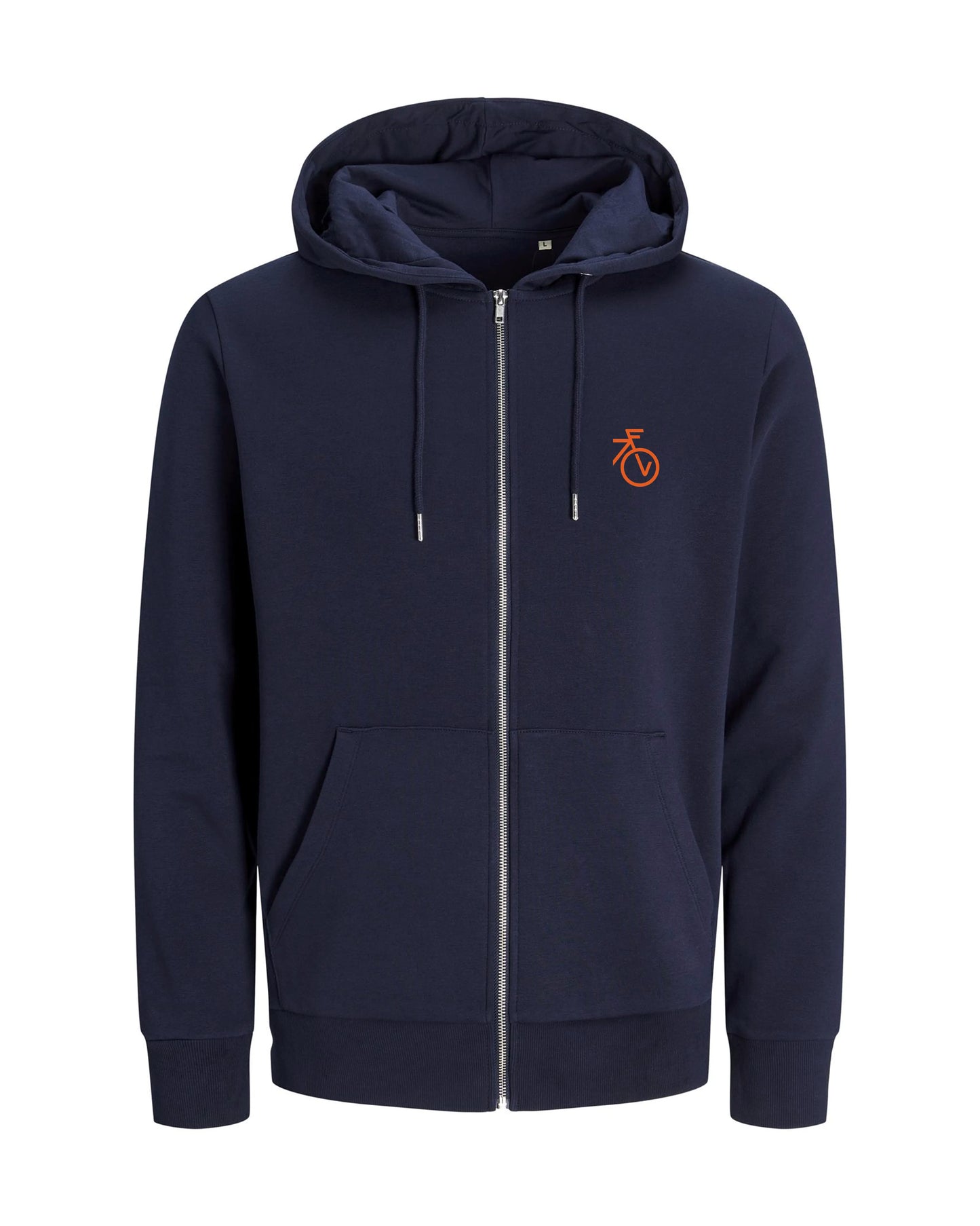 Fietsvrouw Club Logo – Vest – Donkerblauw