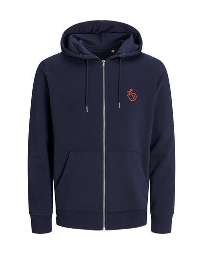 Fietsvrouw Club Logo – Vest – Donkerblauw