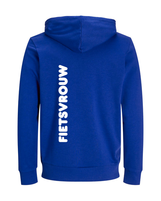 Fietsvrouw Vest - Blauw