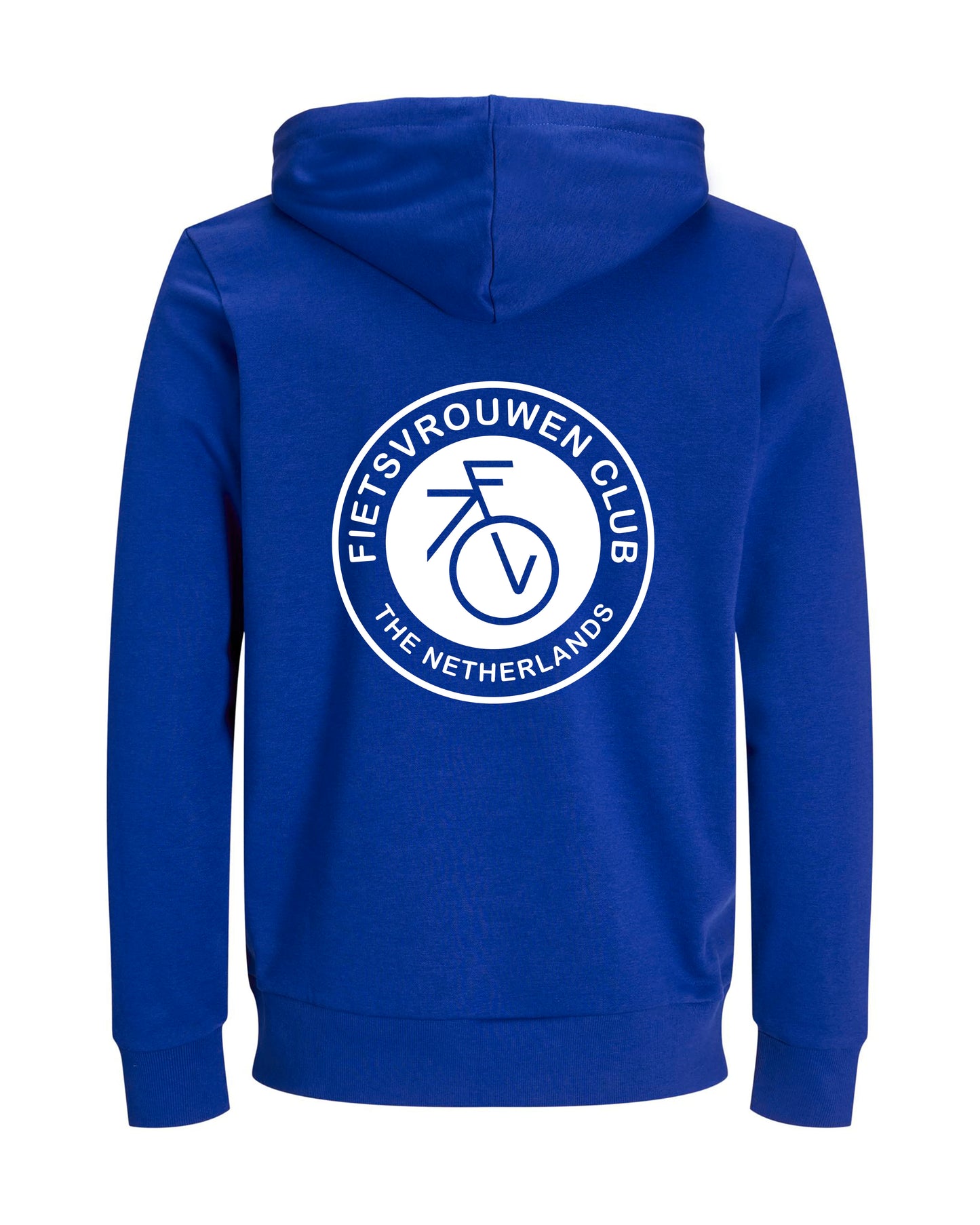 Fietsvrouw Club Logo – Vest – Blauw