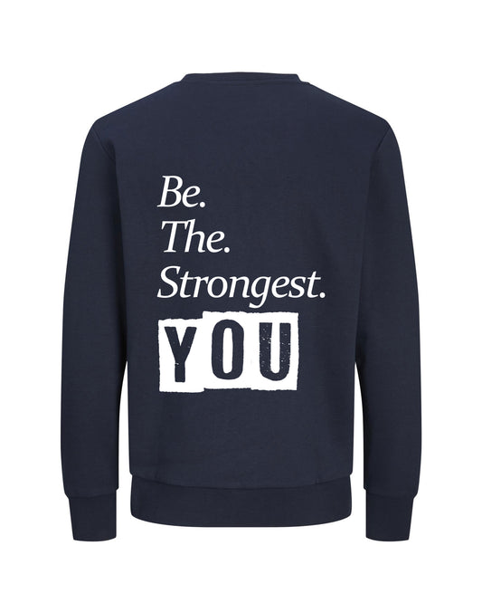 Be The Strongest You – Trui – Donkerblauw