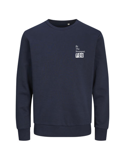 Be The Strongest You – Trui – Donkerblauw