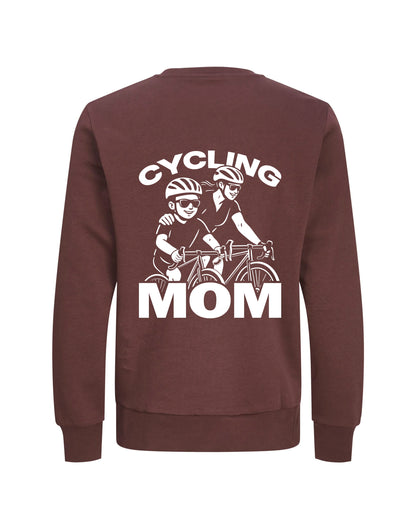 CyclingMom - Trui - Bruin