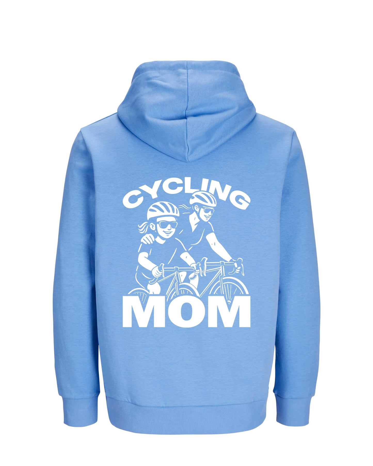 CyclingMom - Blauw Hoodie