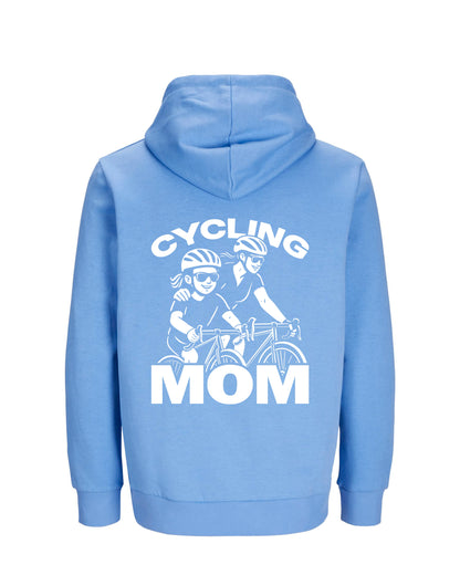 CyclingMom - Blauw Hoodie