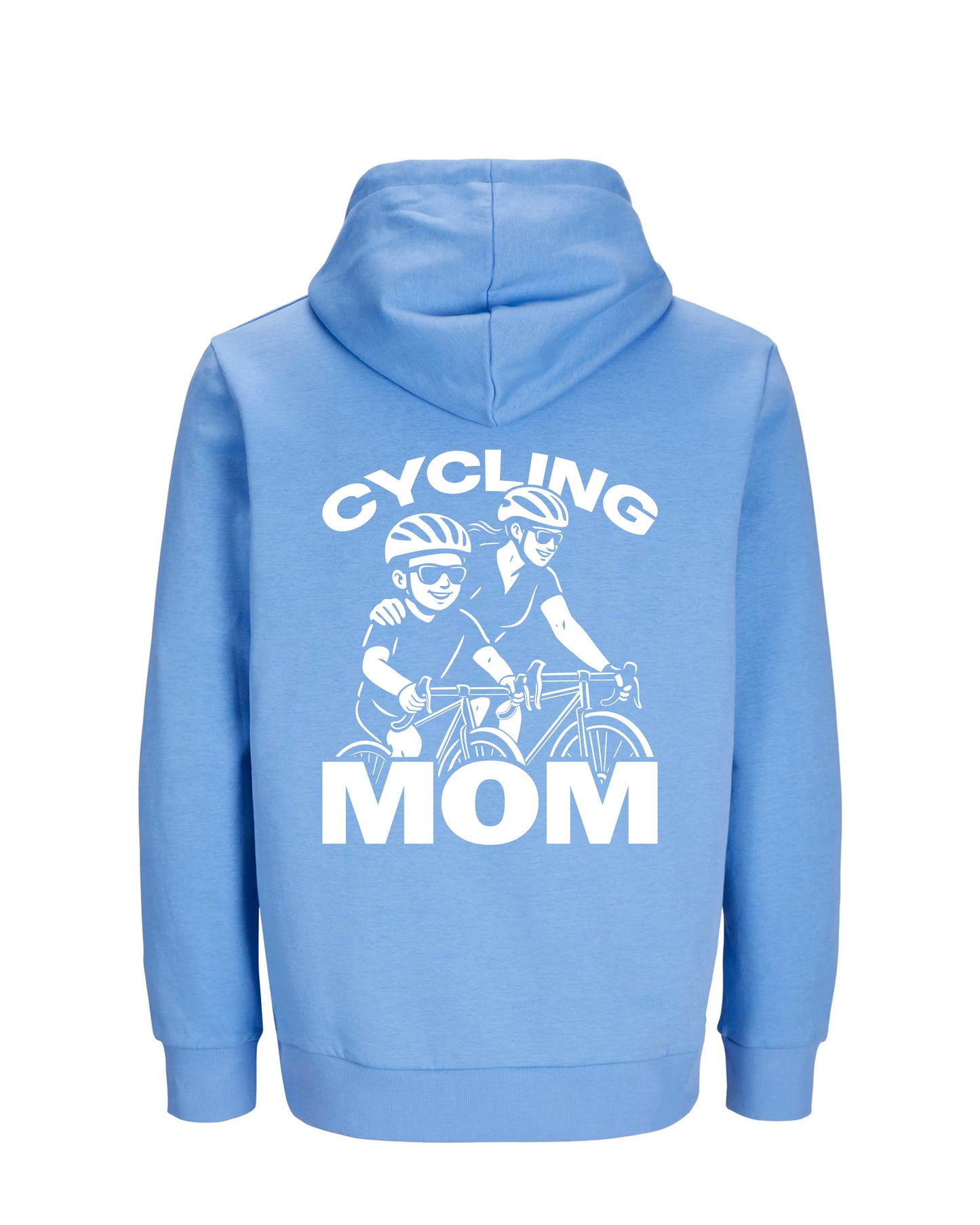 CyclingMom - Blauw Hoodie
