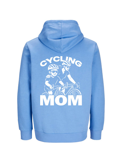 CyclingMom - Blauw Hoodie