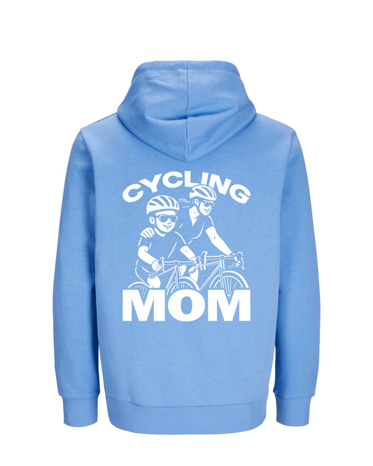 CyclingMom - Blauw Hoodie