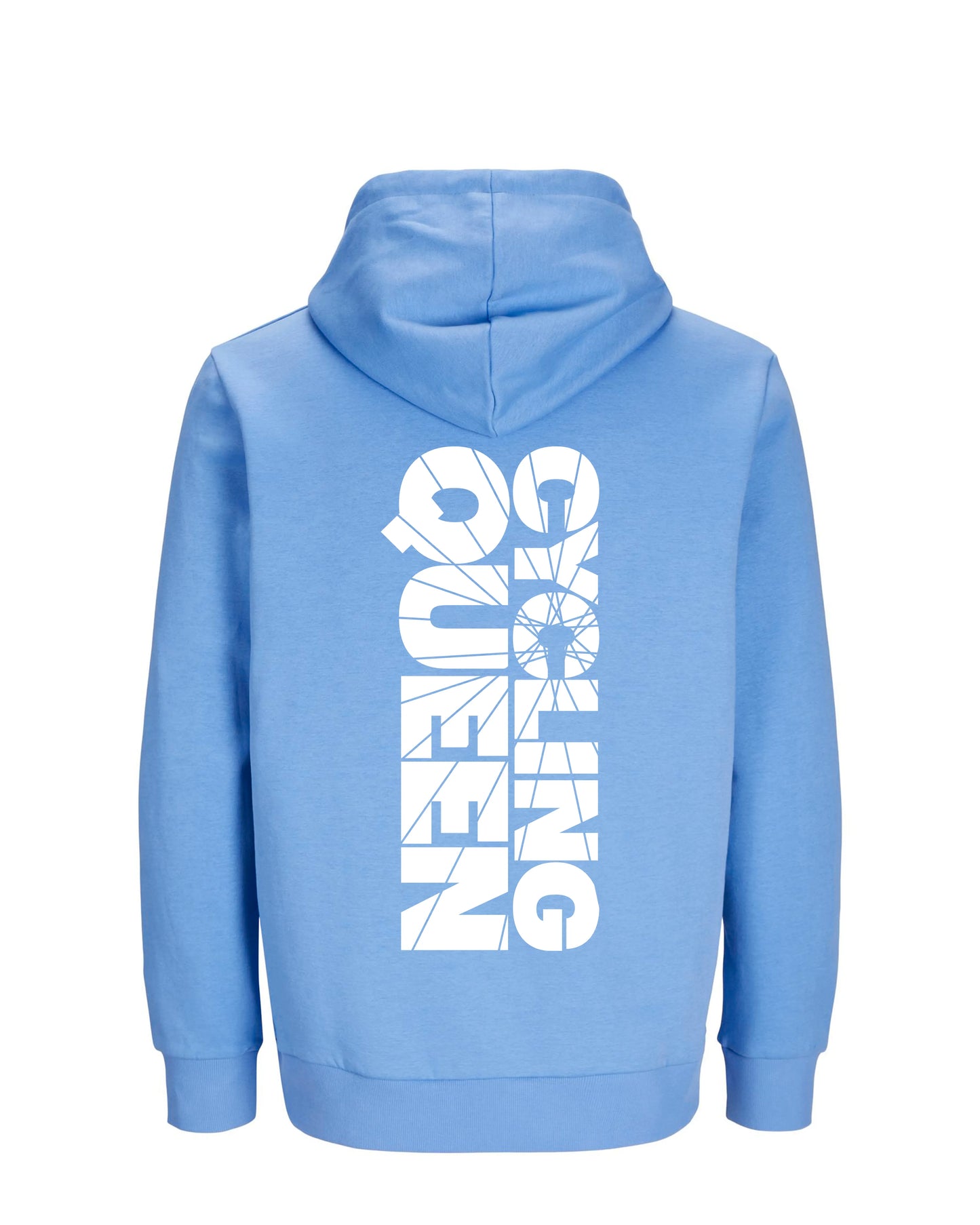 CyclingQueen - Blauw Hoodie