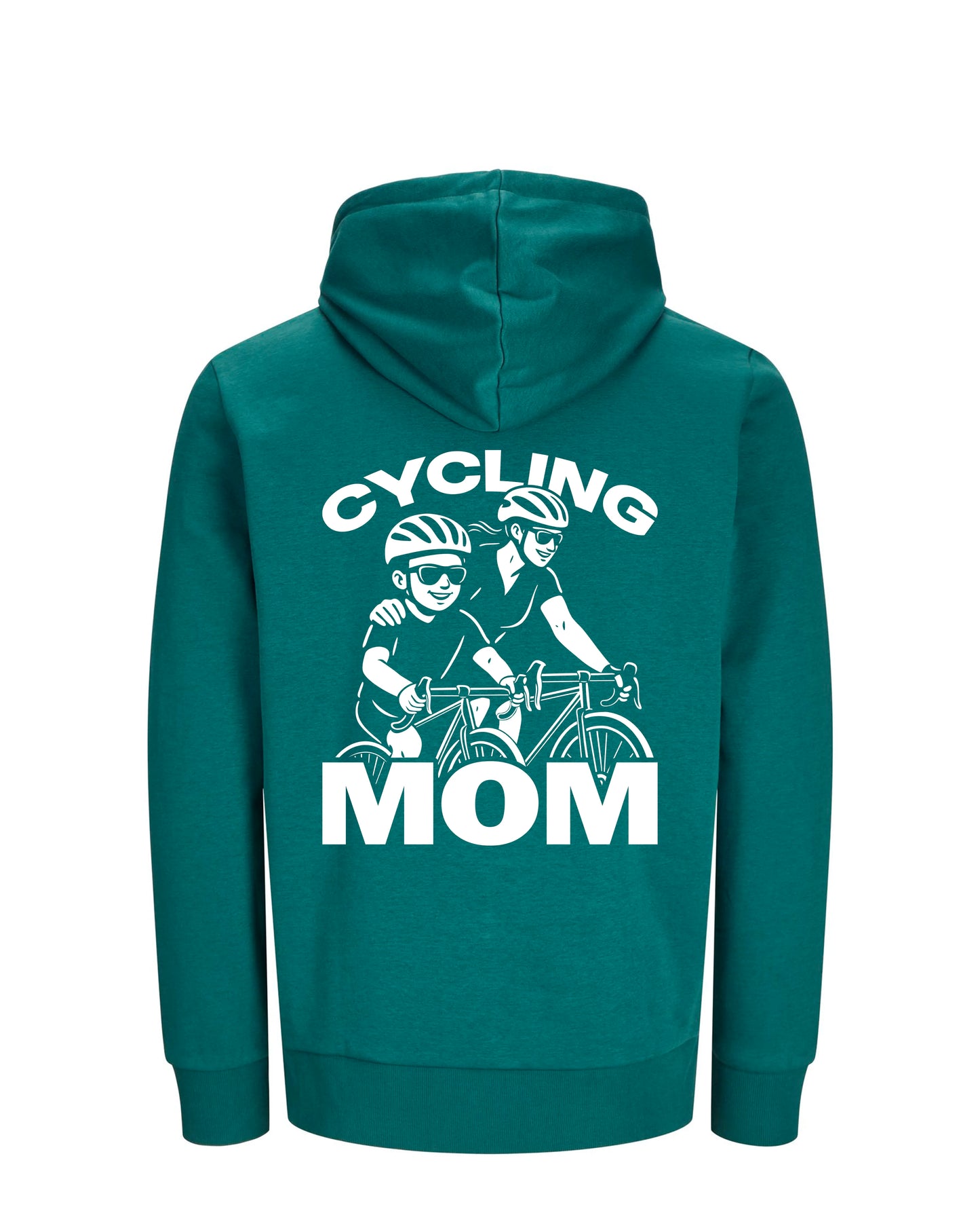 Cycling Mom Hoodie voor Dames – Groen