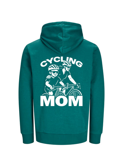 Cycling Mom Hoodie voor Dames – Groen