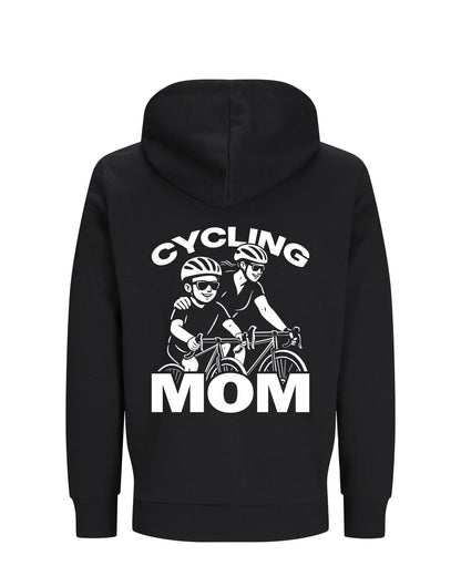 CyclingMom - Zwart Hoodie