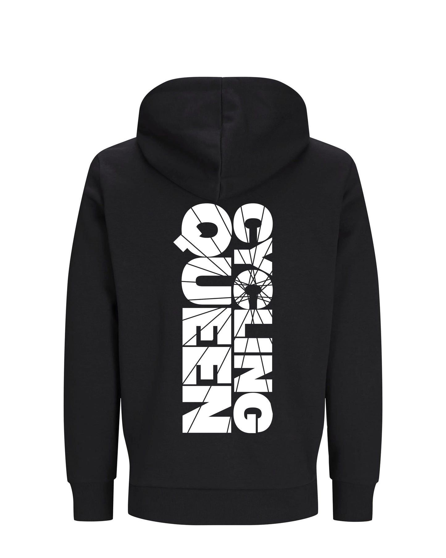 CyclingQueen - Zwart Hoodie