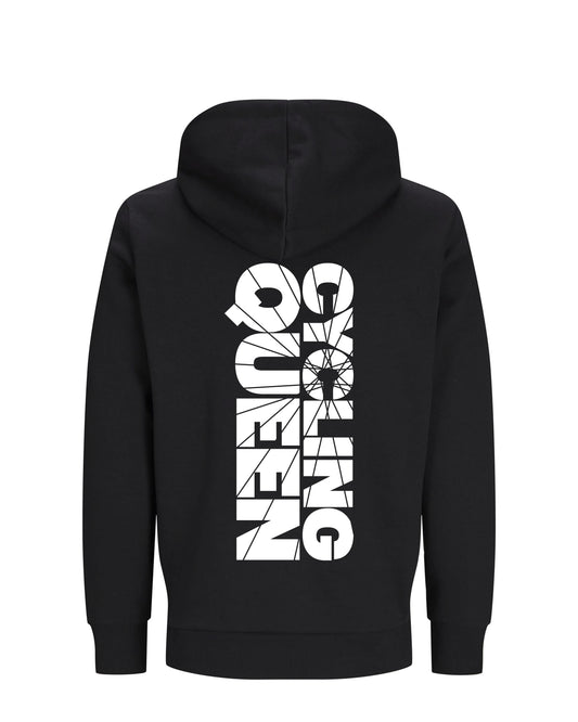 CyclingQueen - Zwart Hoodie