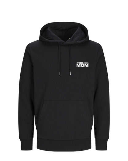 CyclingMom - Zwart Hoodie