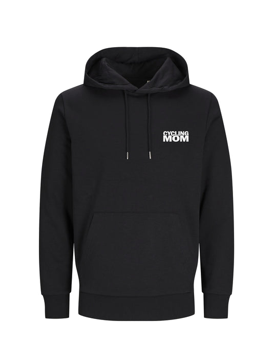 CyclingMom - Zwart Hoodie