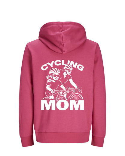 CyclingMom - Roze Hoodie