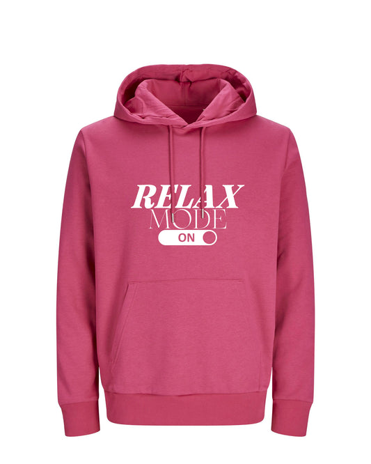 RelaxModeOn - Roze Hoodie