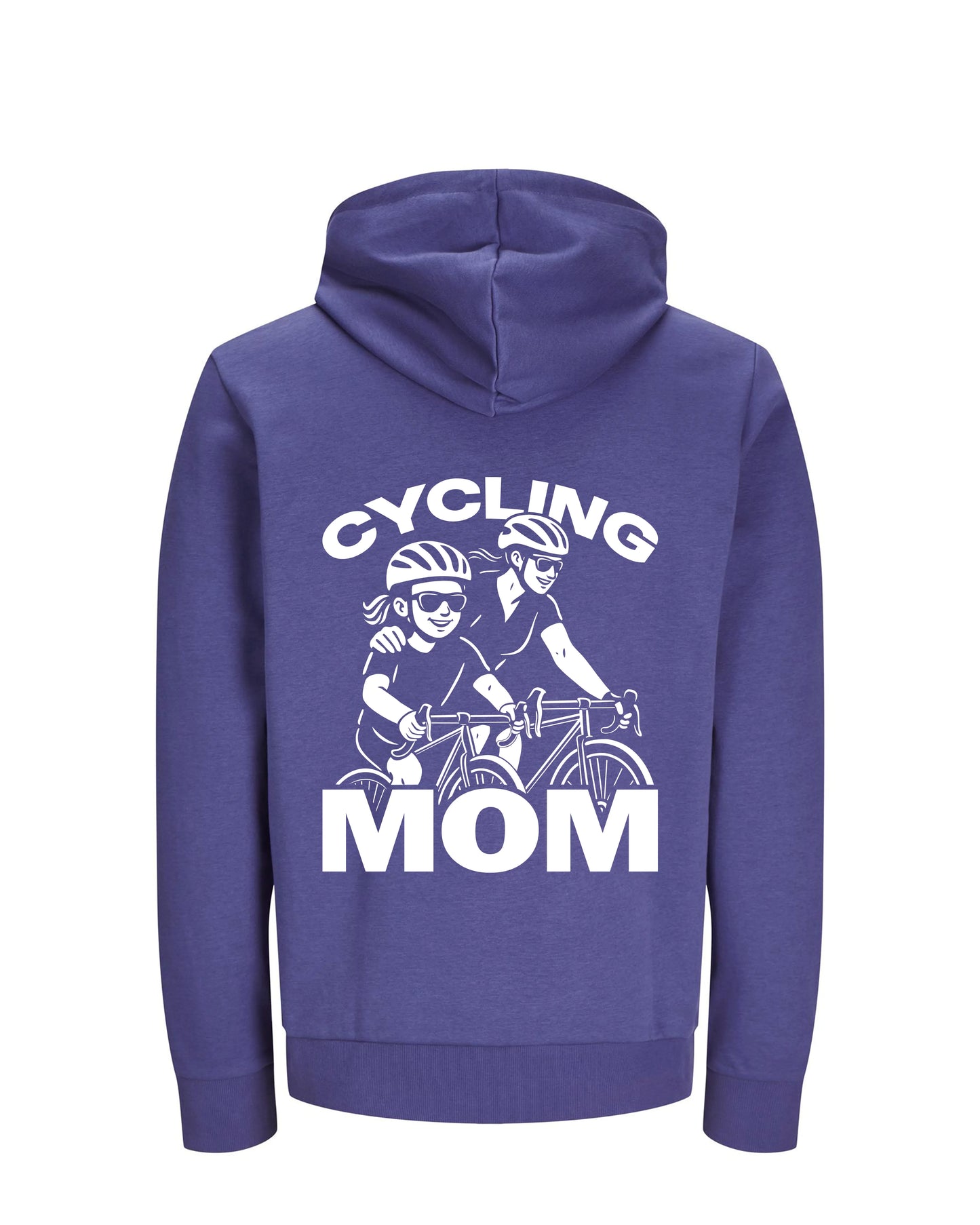 CyclingMom - Paars Hoodie